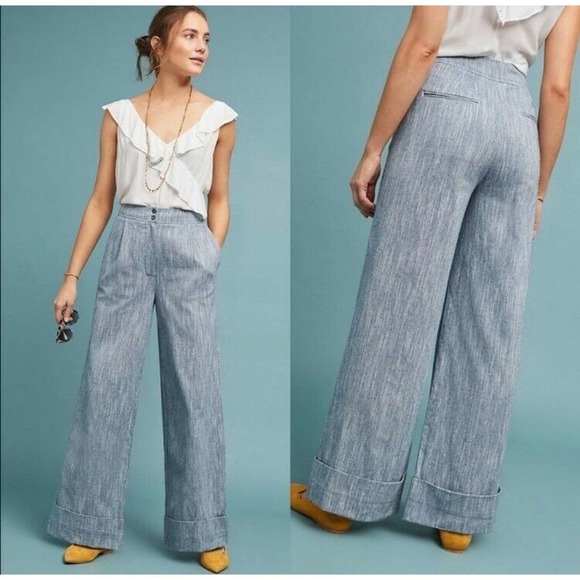 Anthropologie Pants - Anthropologie Dolan Left Coast Wide Leg Pants